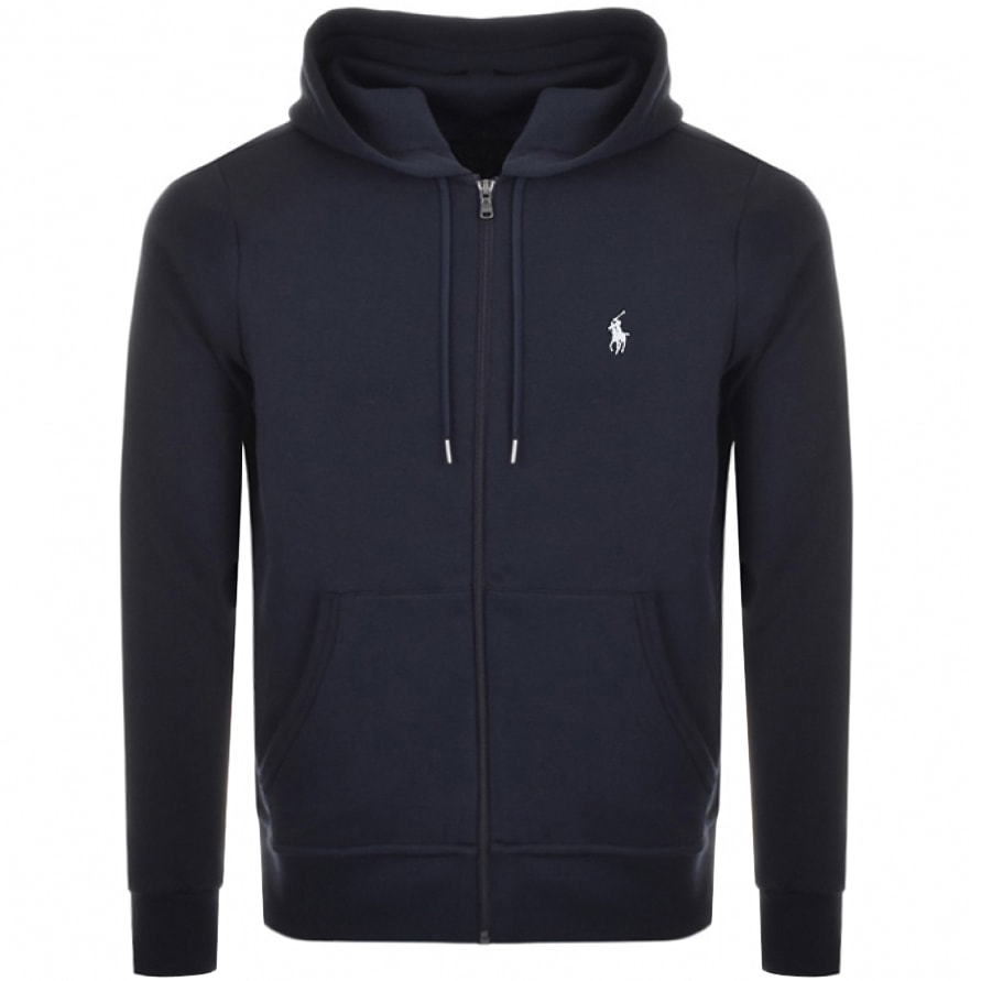Alternative Image for ProductRalph Lauren Full Zip Hoodie Navy1